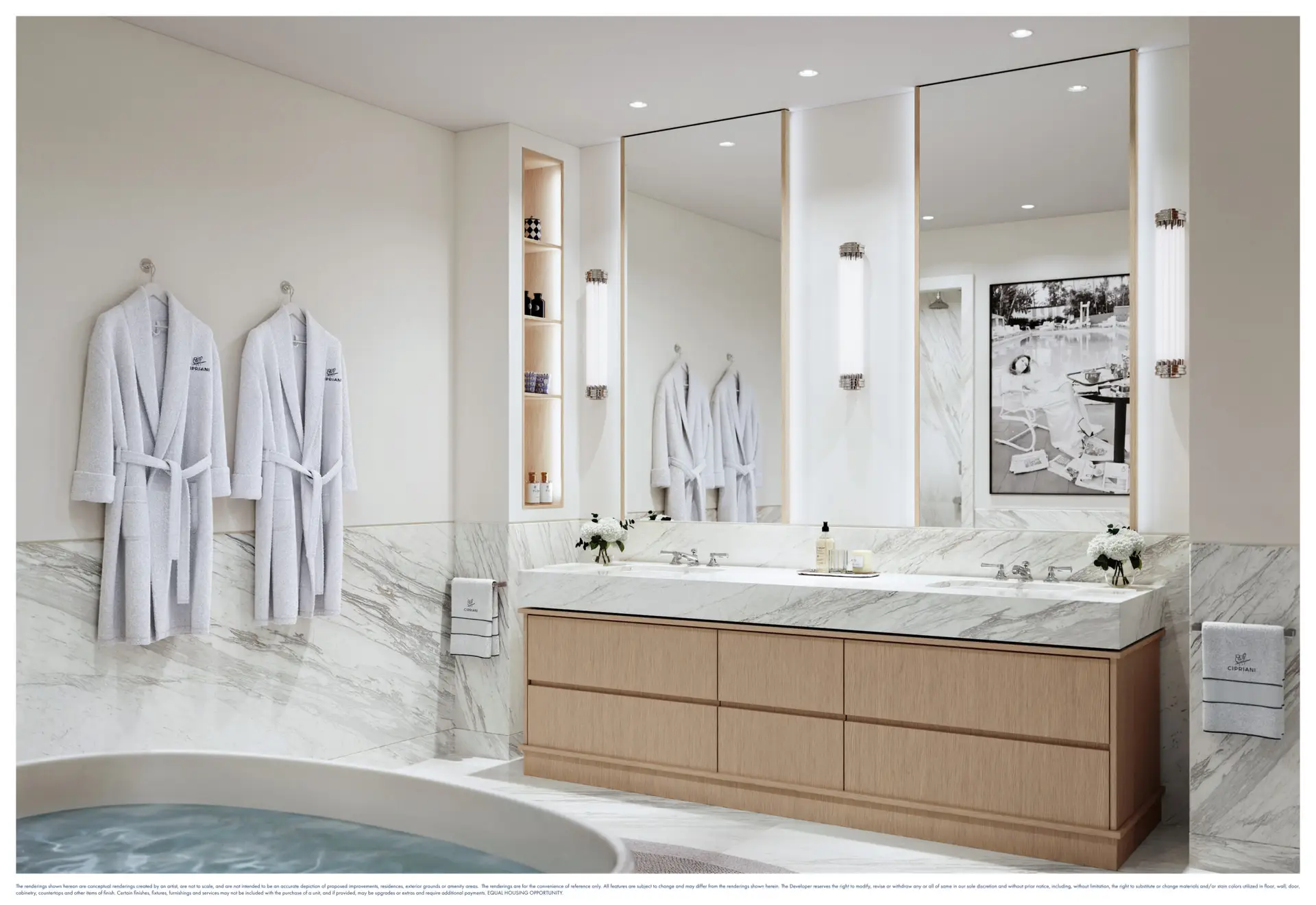 Contemporary primary bathroom